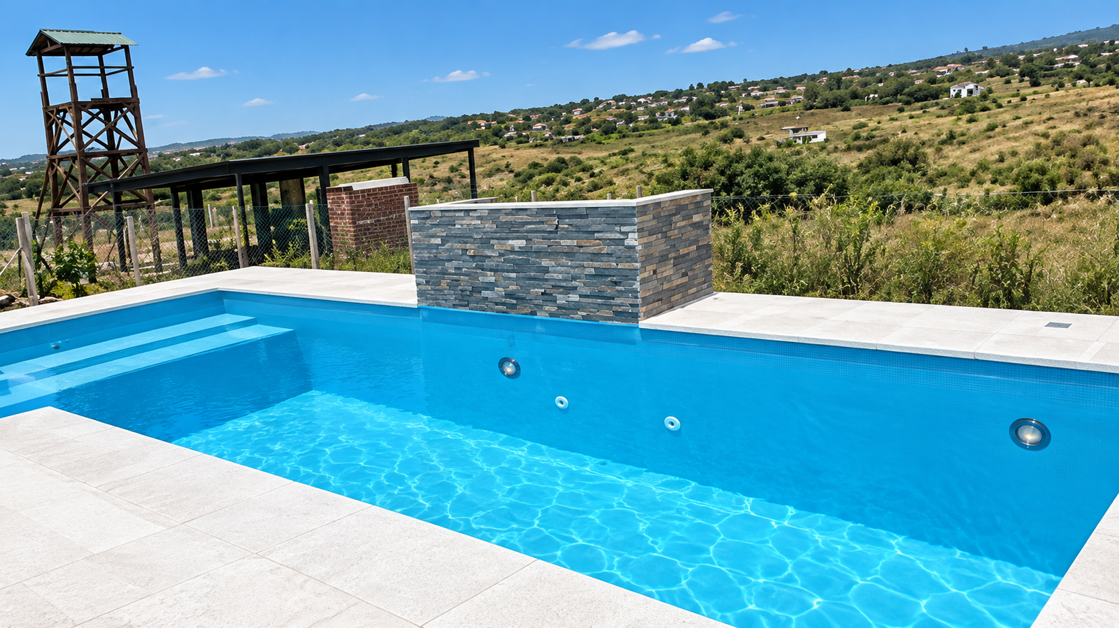 Piscina de diseño personalizado